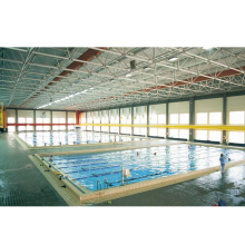 Grand espace spatial cadre en acier Système de la piscine du toit de la piscine de la piscine